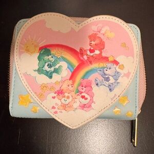 Loungefly Care Bears Heart Wallet